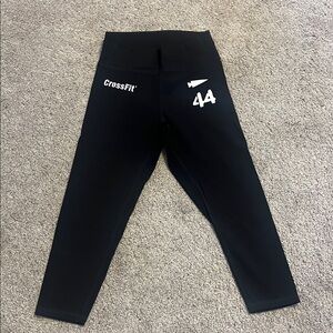 CrossFit Games 2024 - GORUCK - Women's Cropped Black Leggings